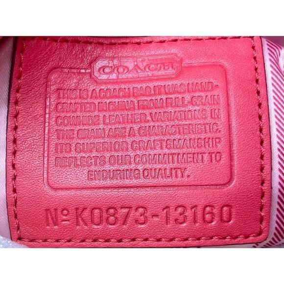 Y2K Coach 13160 Penelope Pebble Leather Satchel Bag - Picture 13 of 14